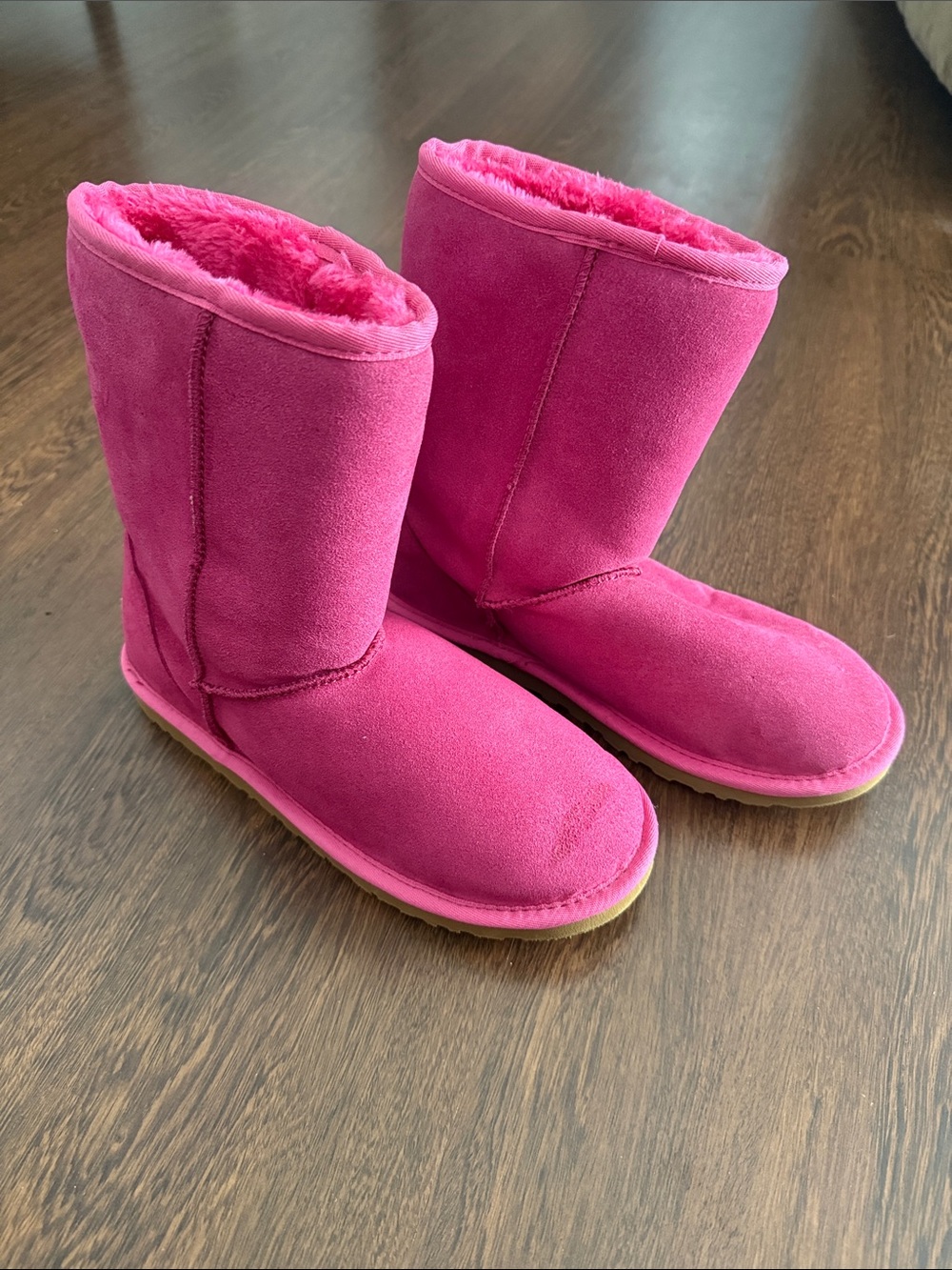 Pink Ugg Classic Tall Boots